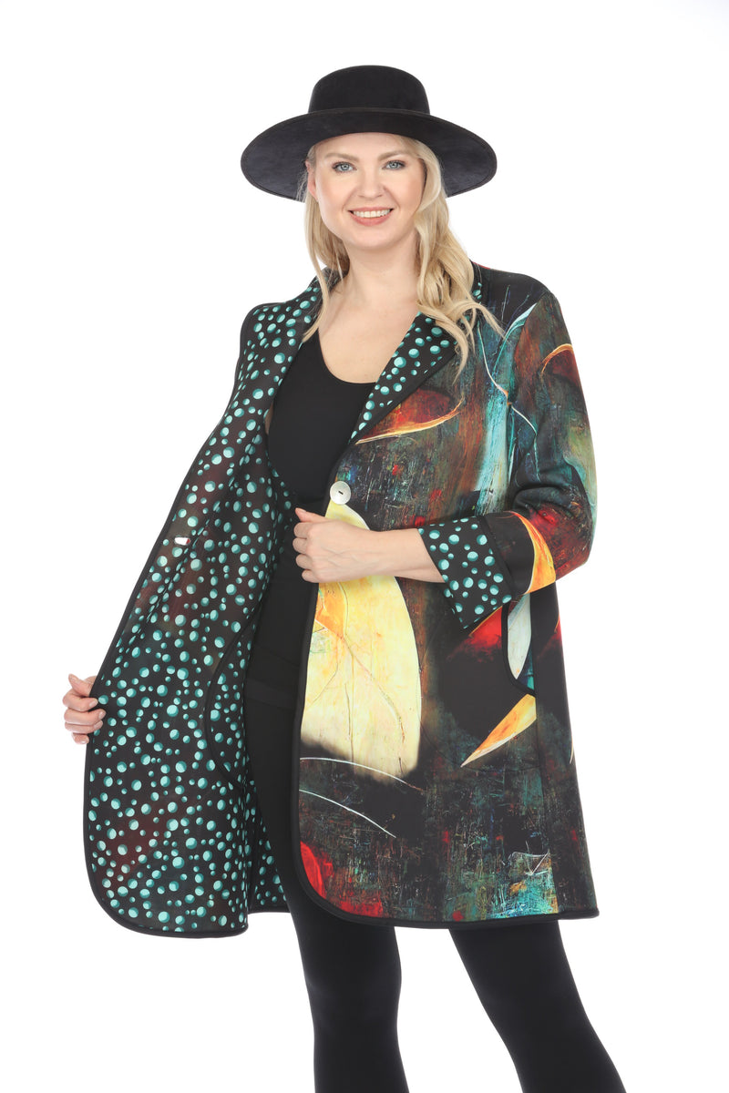 A-Line Coat Picasso 1170PISO