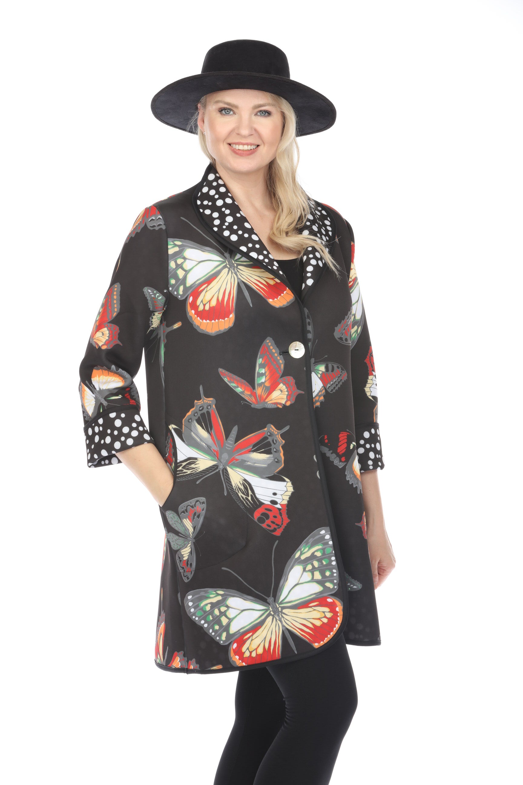 A-Line Coat Small Butterfly 1170SB– Fenya V
