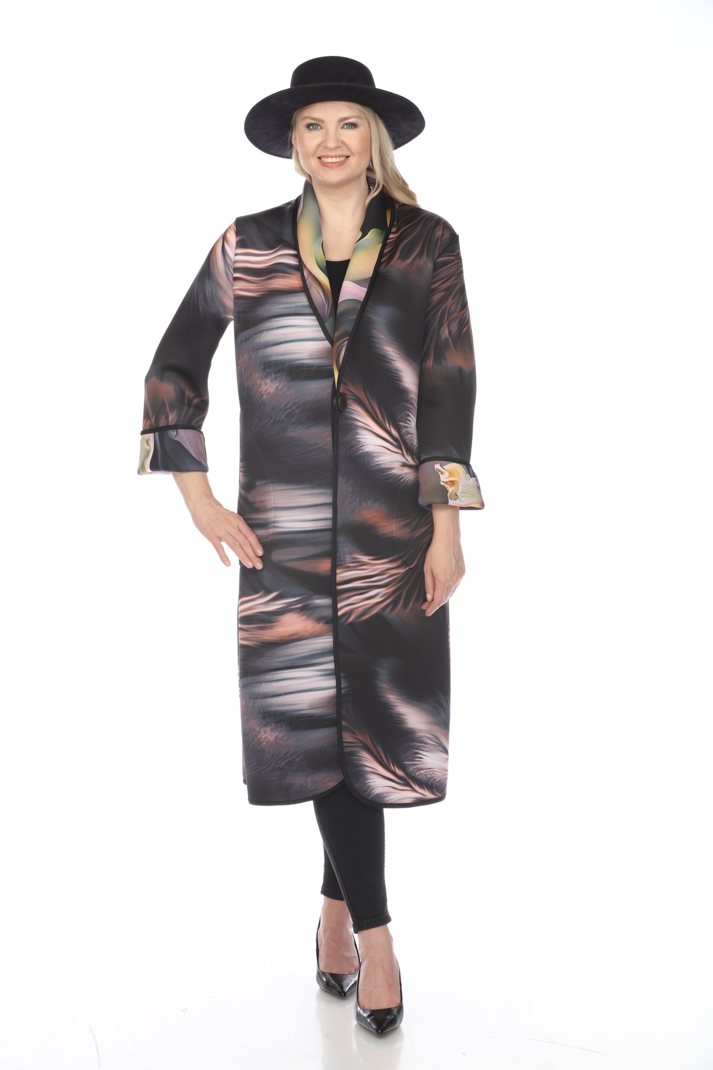 Long Coat Feather #1 1160F#1