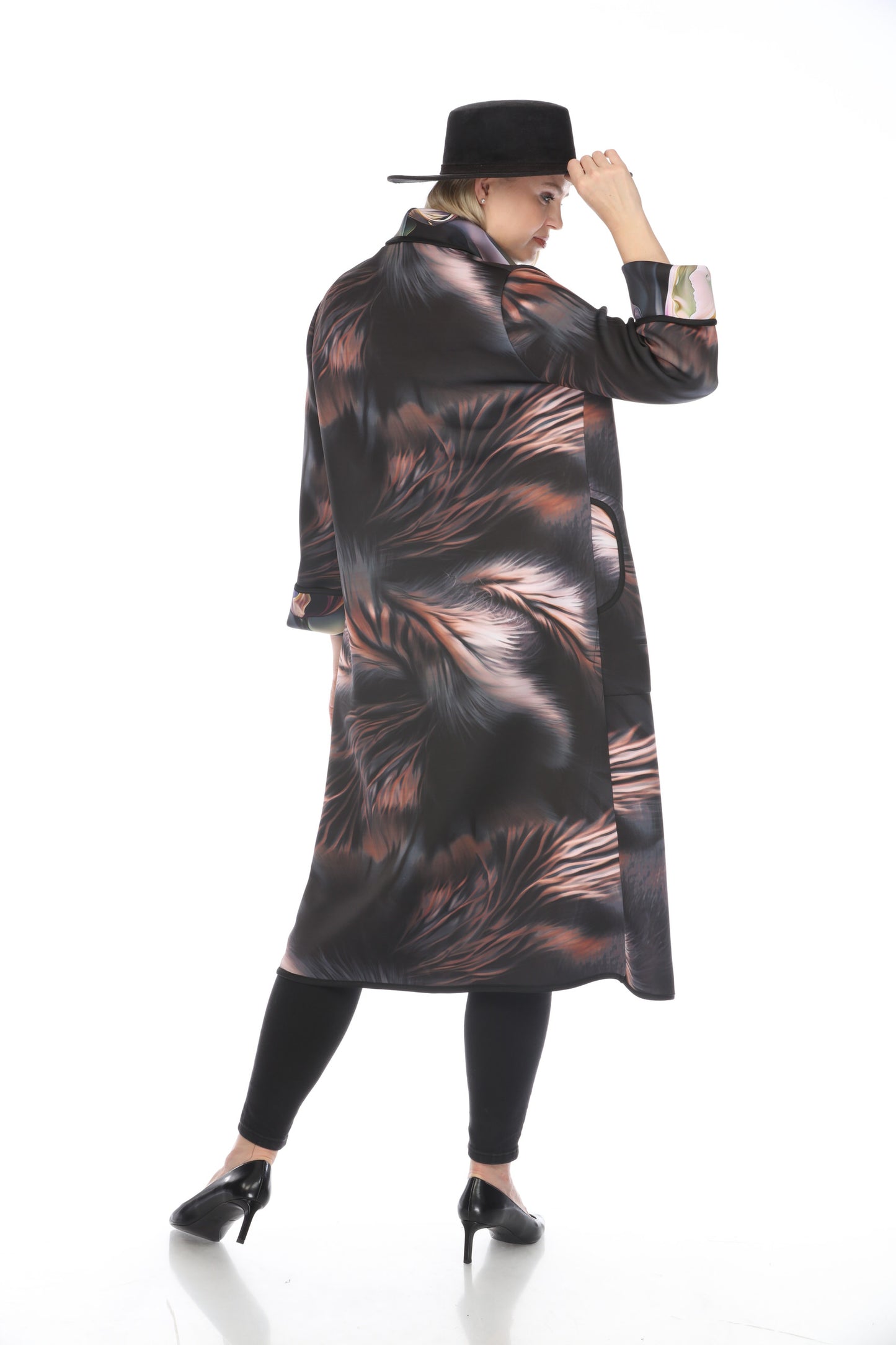 Long Coat Feather #1 1160F#1