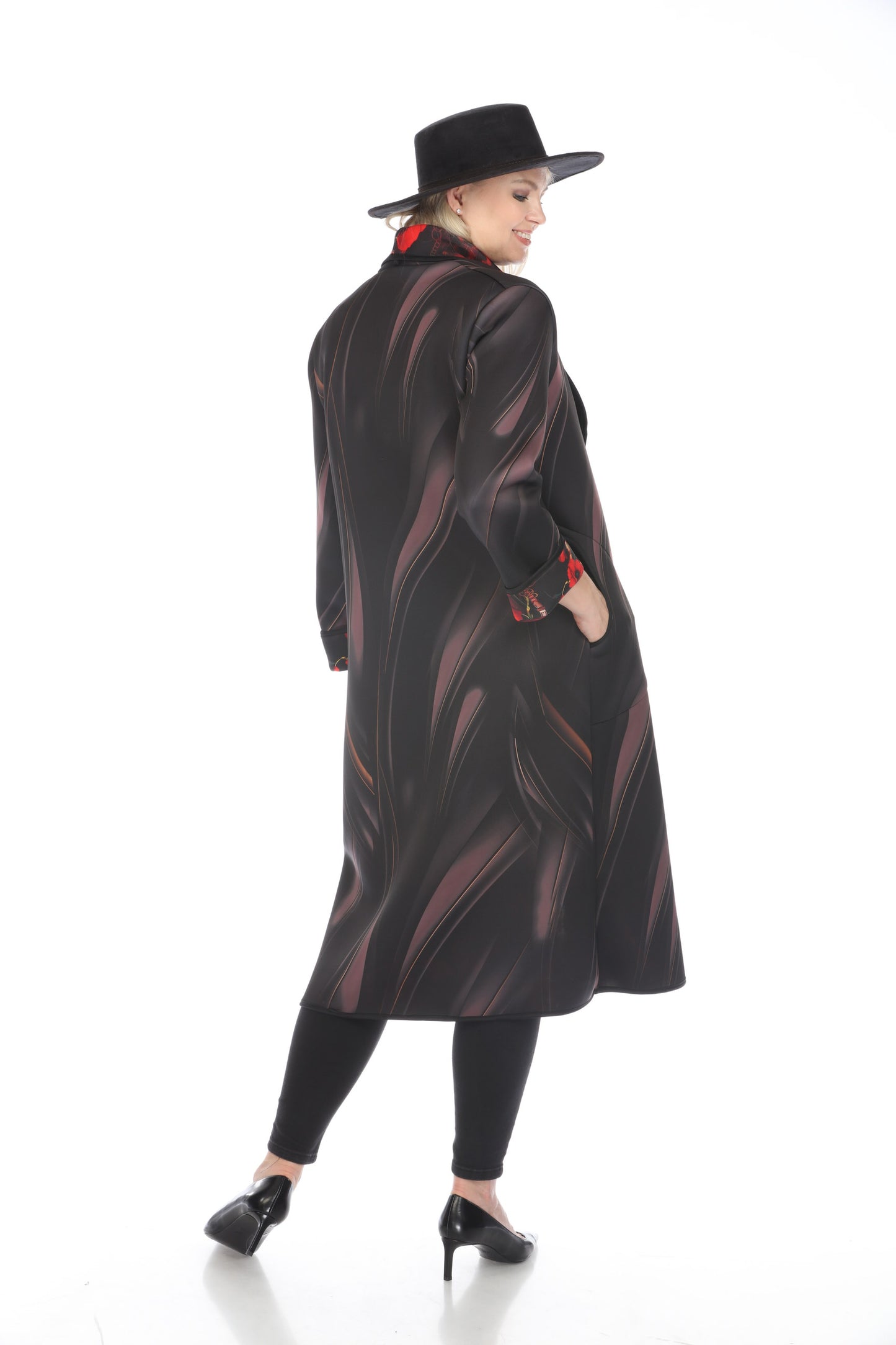 Long Coat Leopard Poppy 1160LP