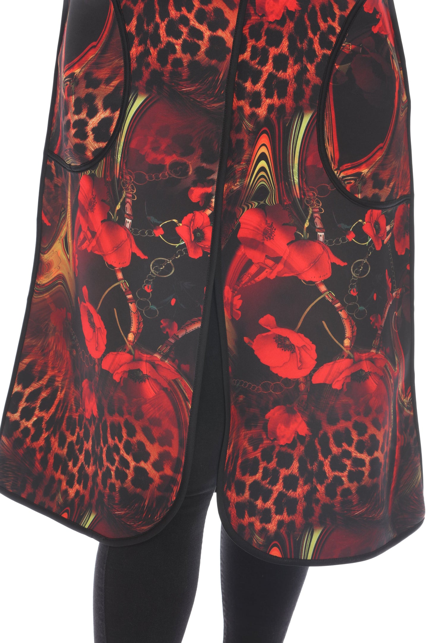 Long Coat Leopard Poppy 1160LP