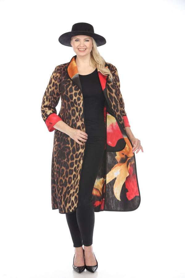 Long Coat Leopard B 1160RB