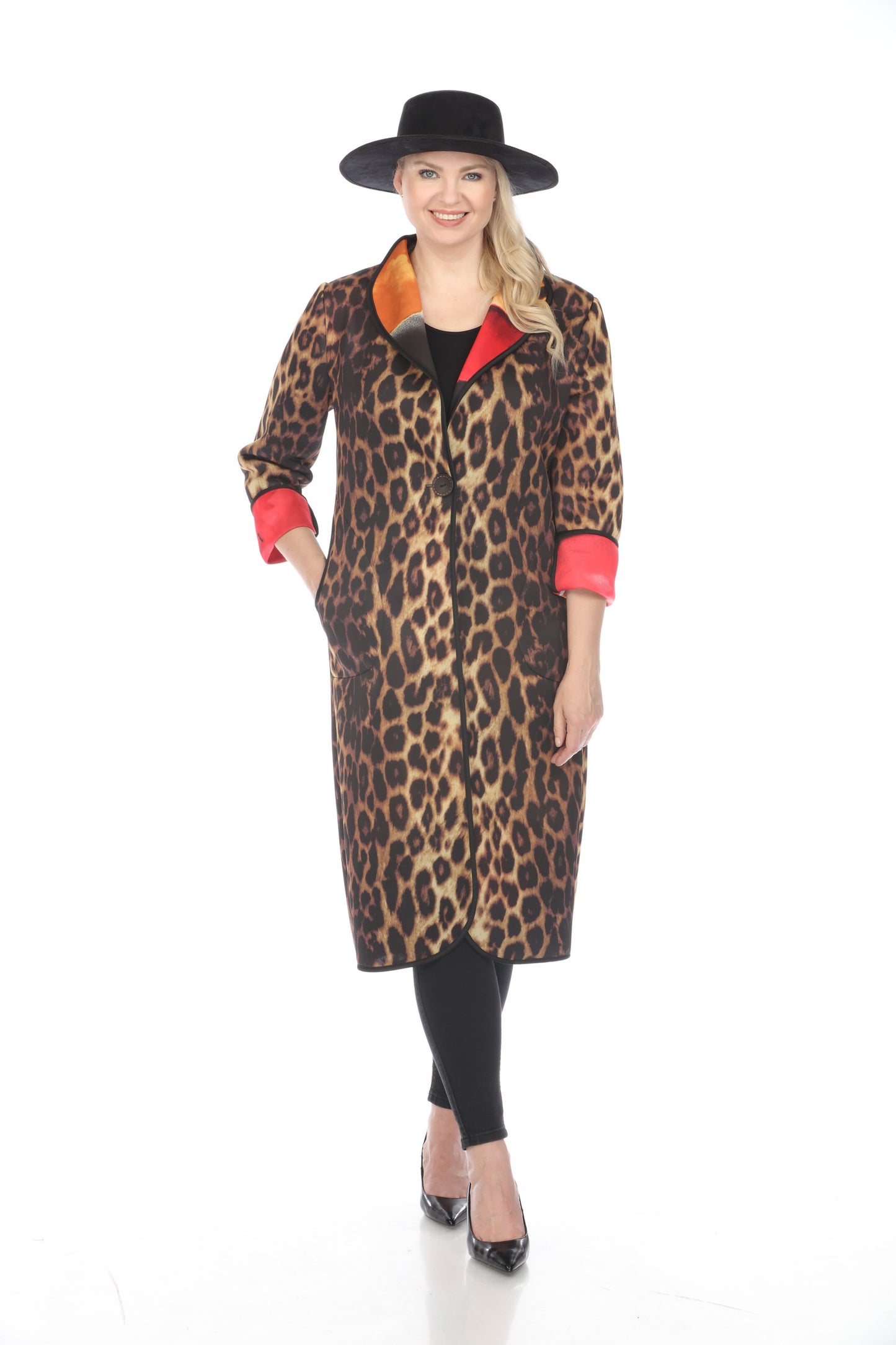 Long Coat Leopard B 1160RB