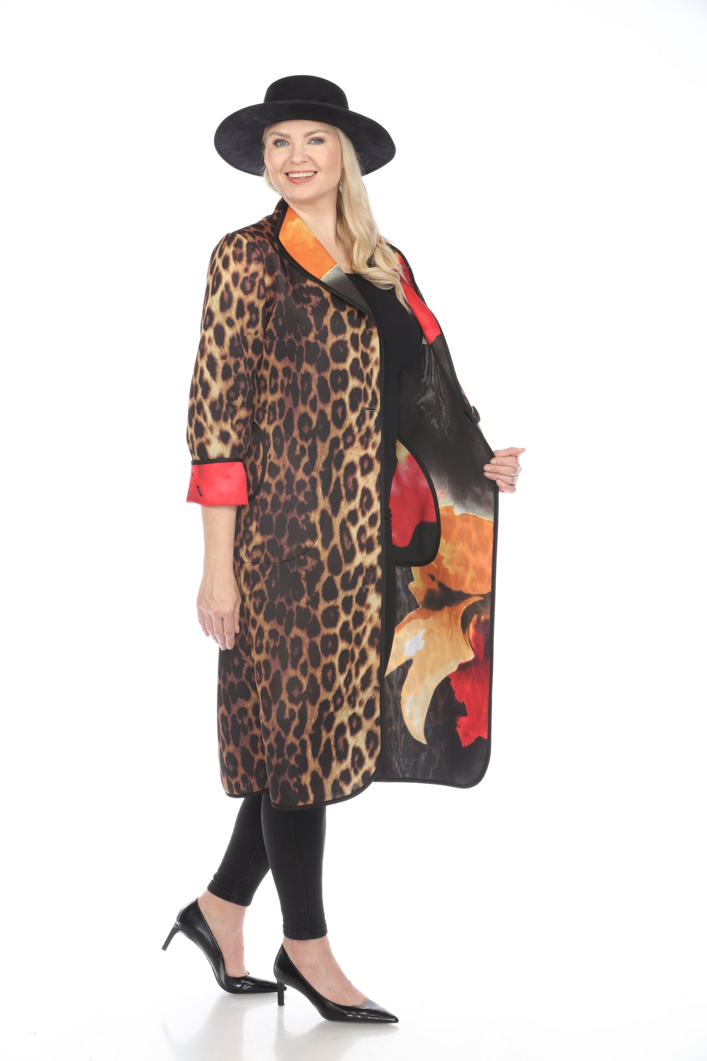 Long Coat Leopard B 1160RB