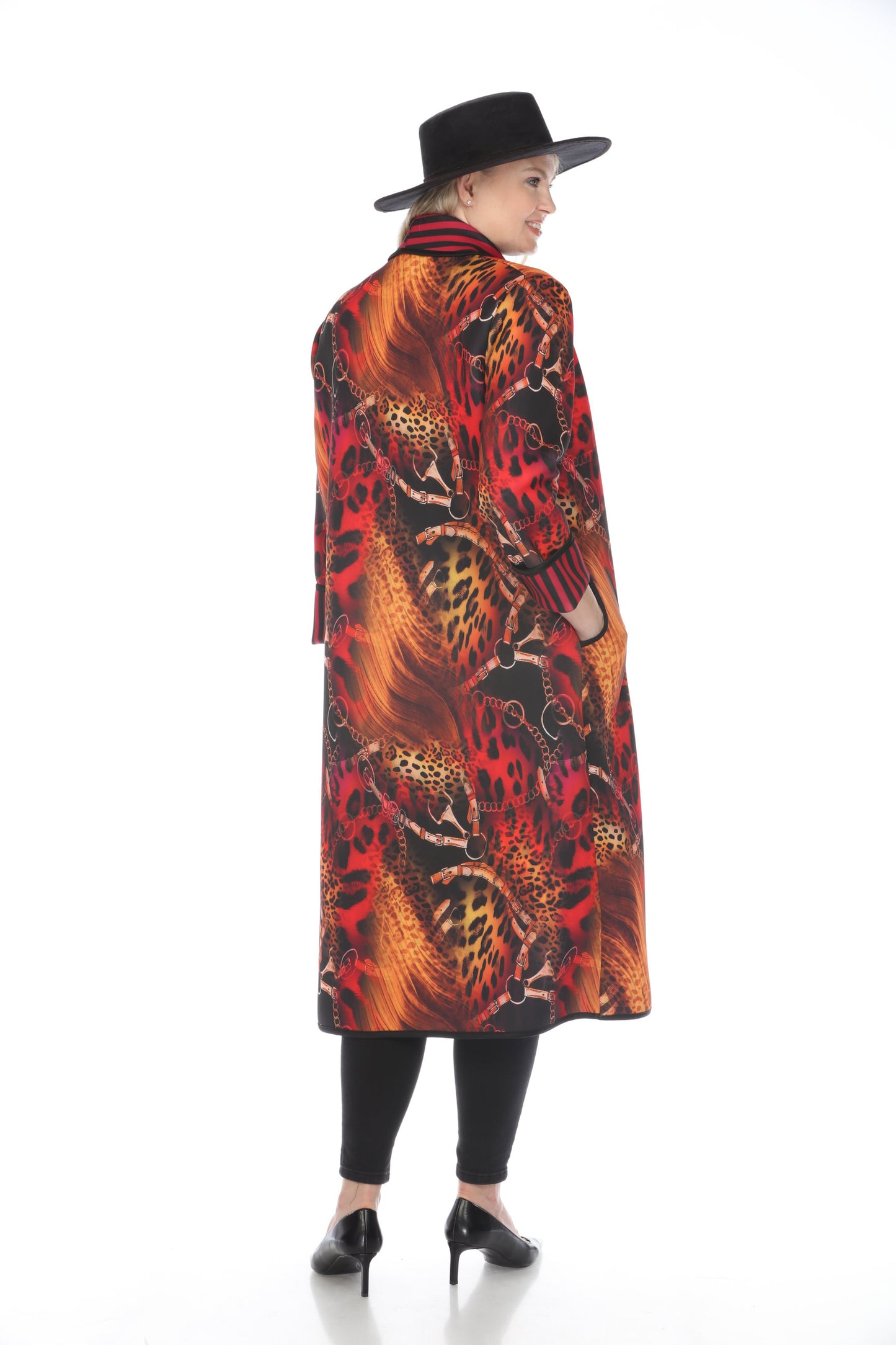 Long Coat Ring and Chain 1160RC