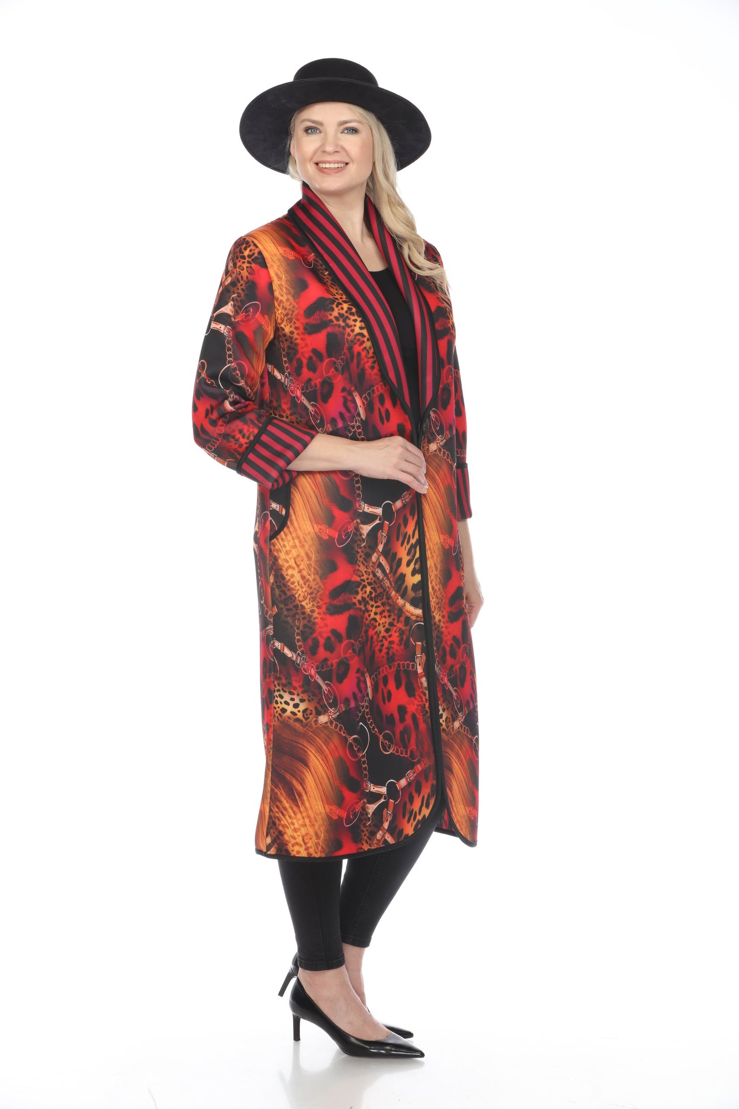 Long Coat Ring and Chain 1160RC
