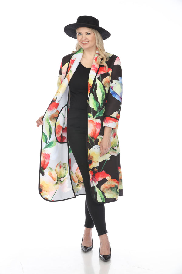 Long Coat Summer Poppy 1160SP