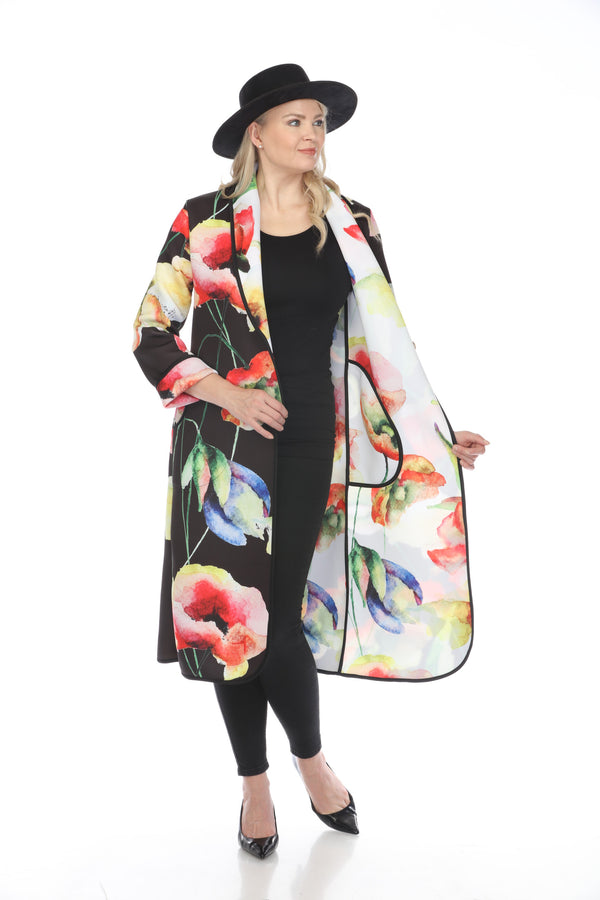 Long Coat Summer Poppy 1160SP