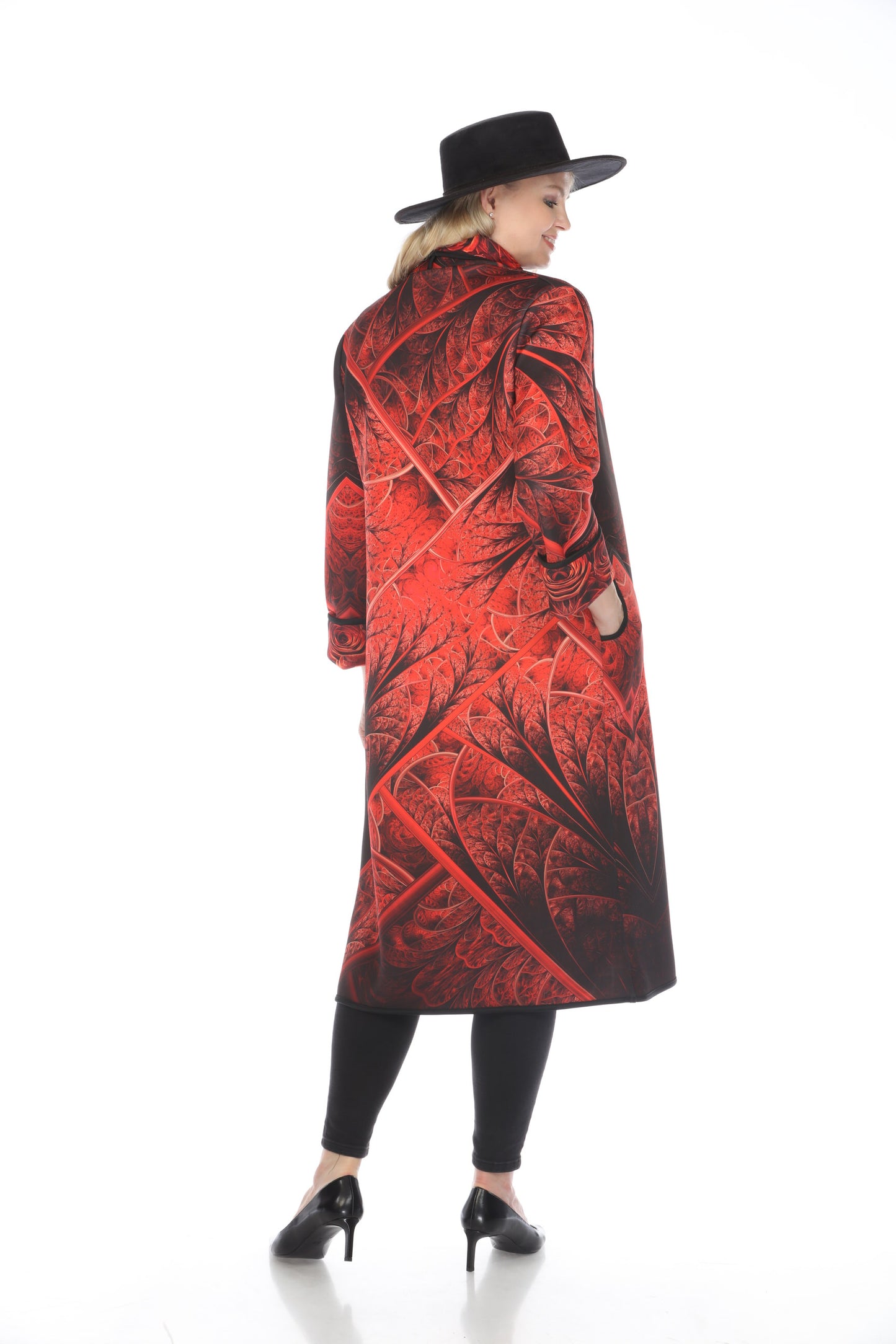 Long Coat Vintage Rose 1160VR