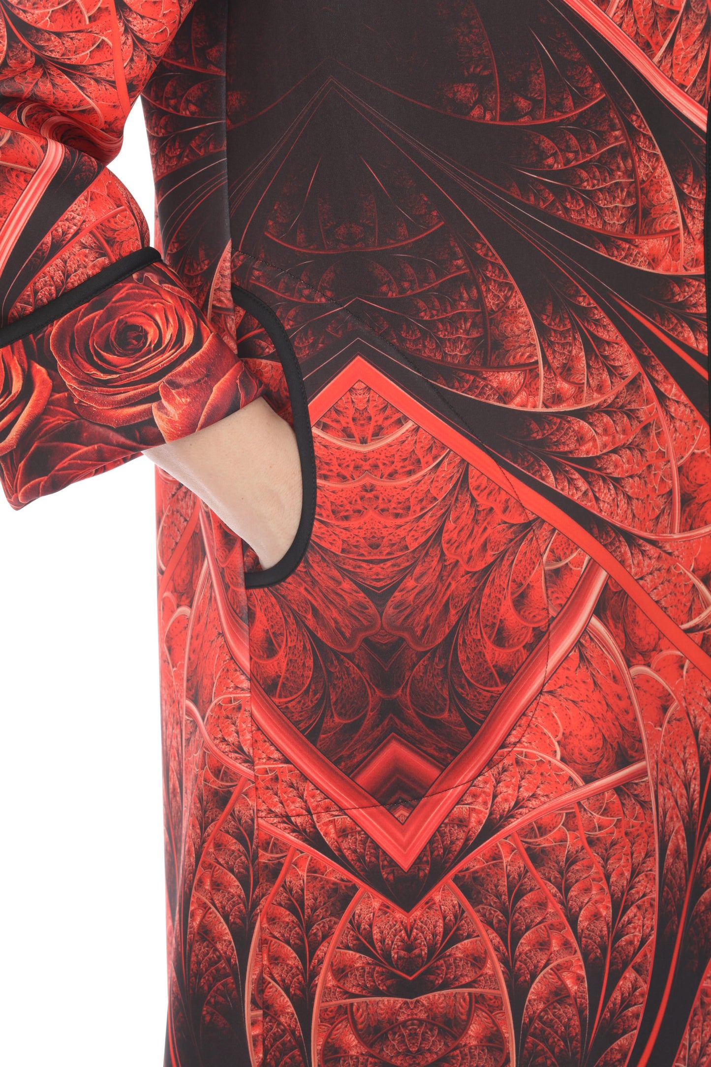 Long Coat Vintage Rose 1160VR