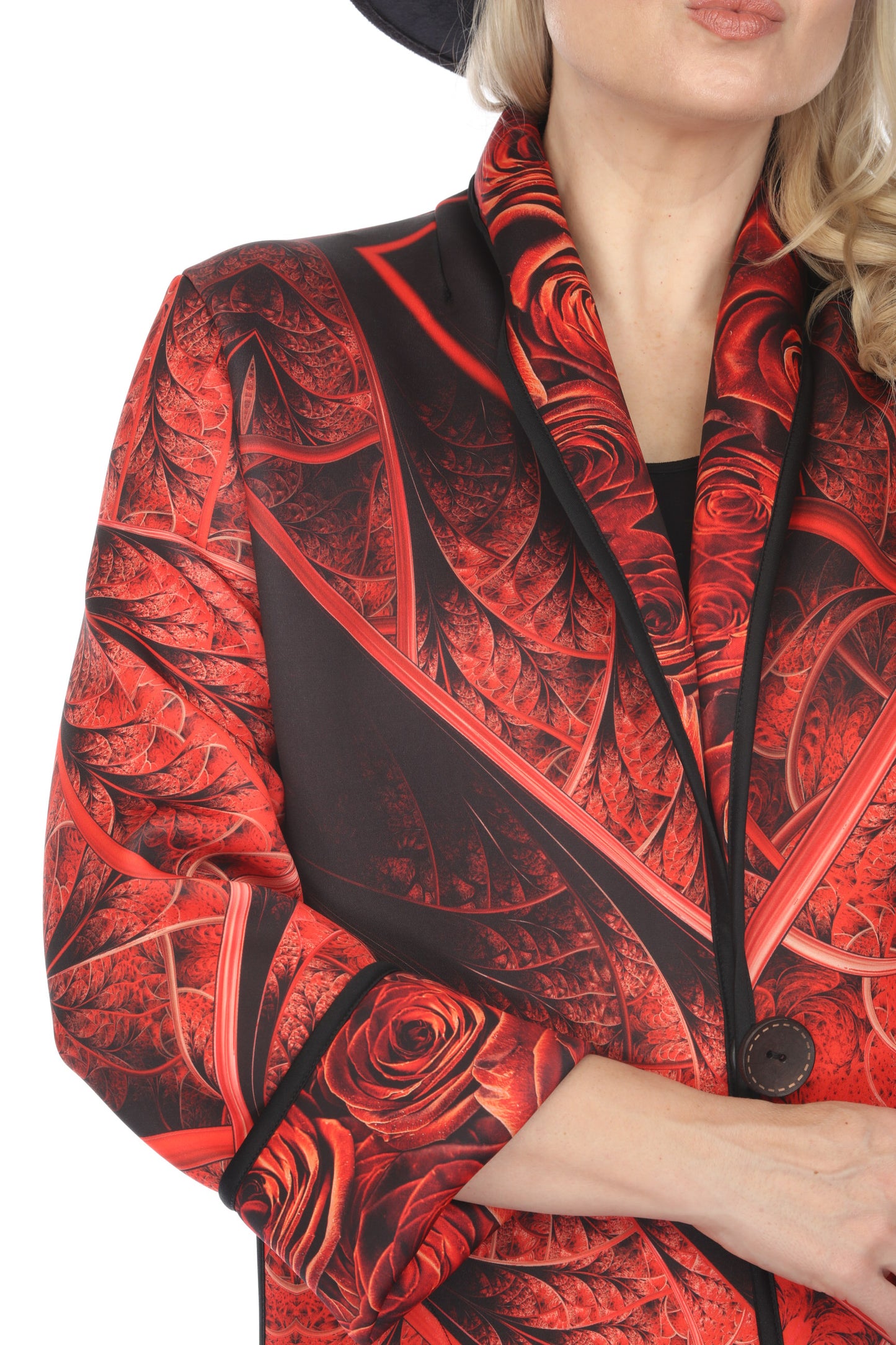 Long Coat Vintage Rose 1160VR