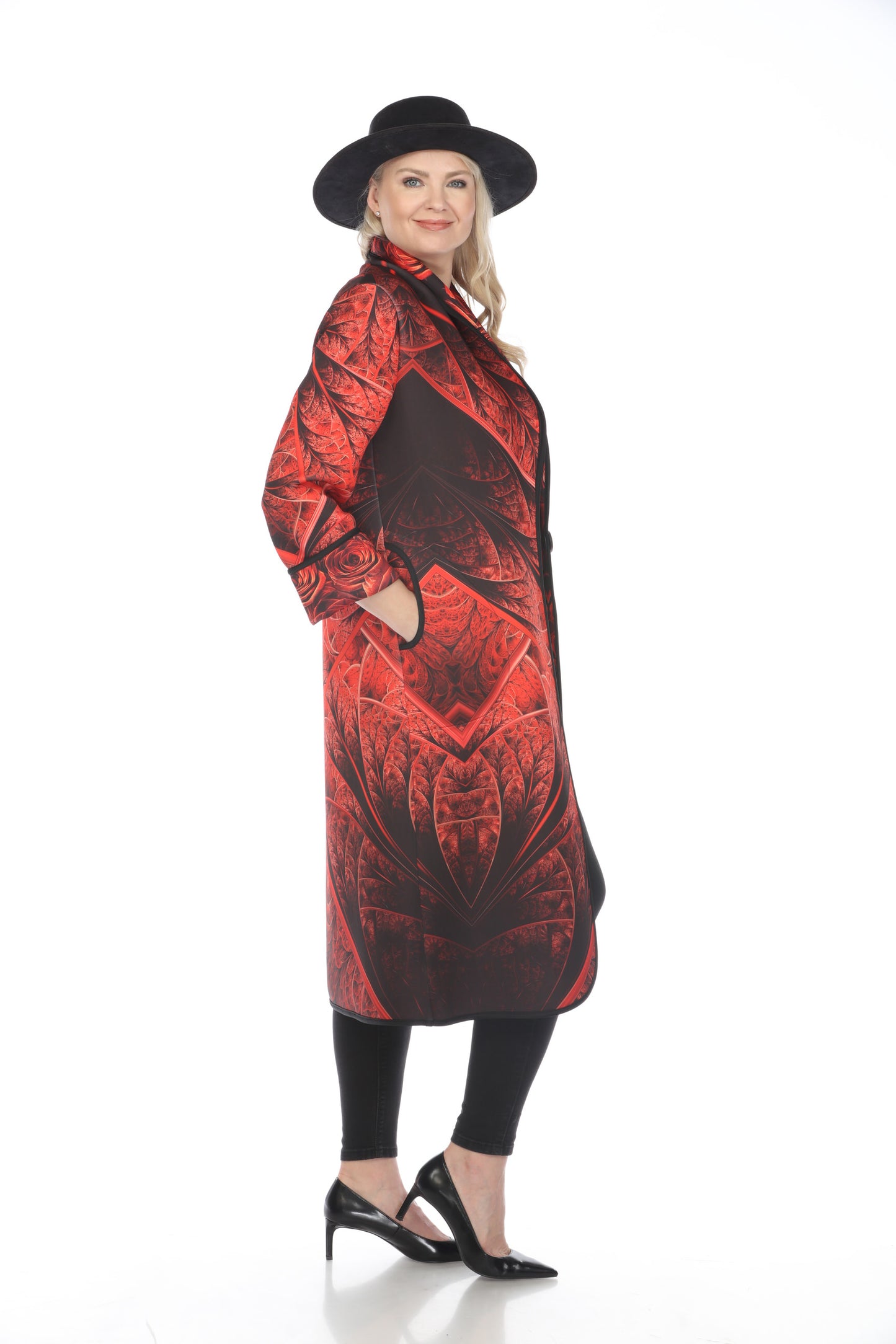 Long Coat Vintage Rose 1160VR