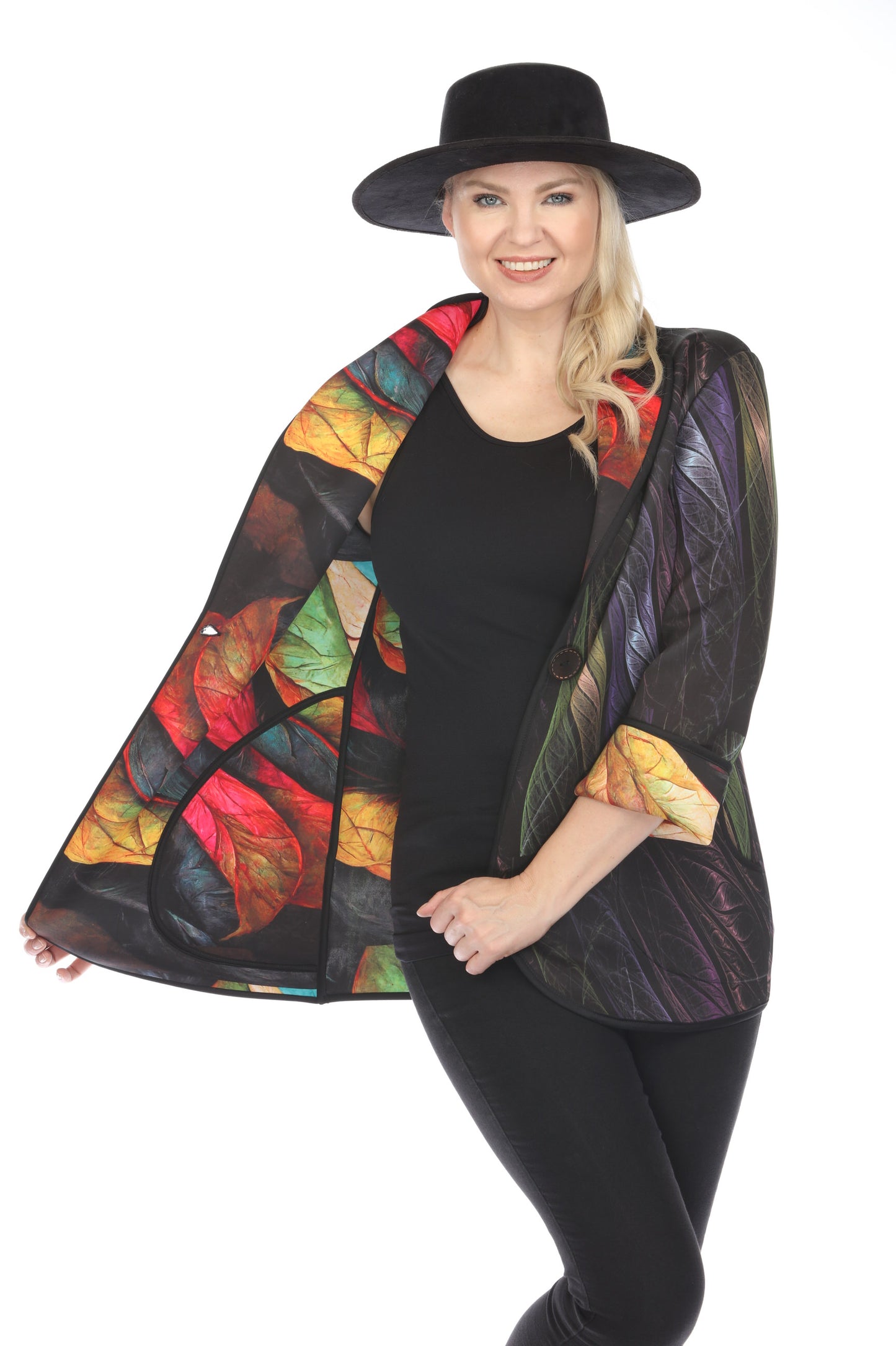 Long Jacket Leaf #1 1051L#1