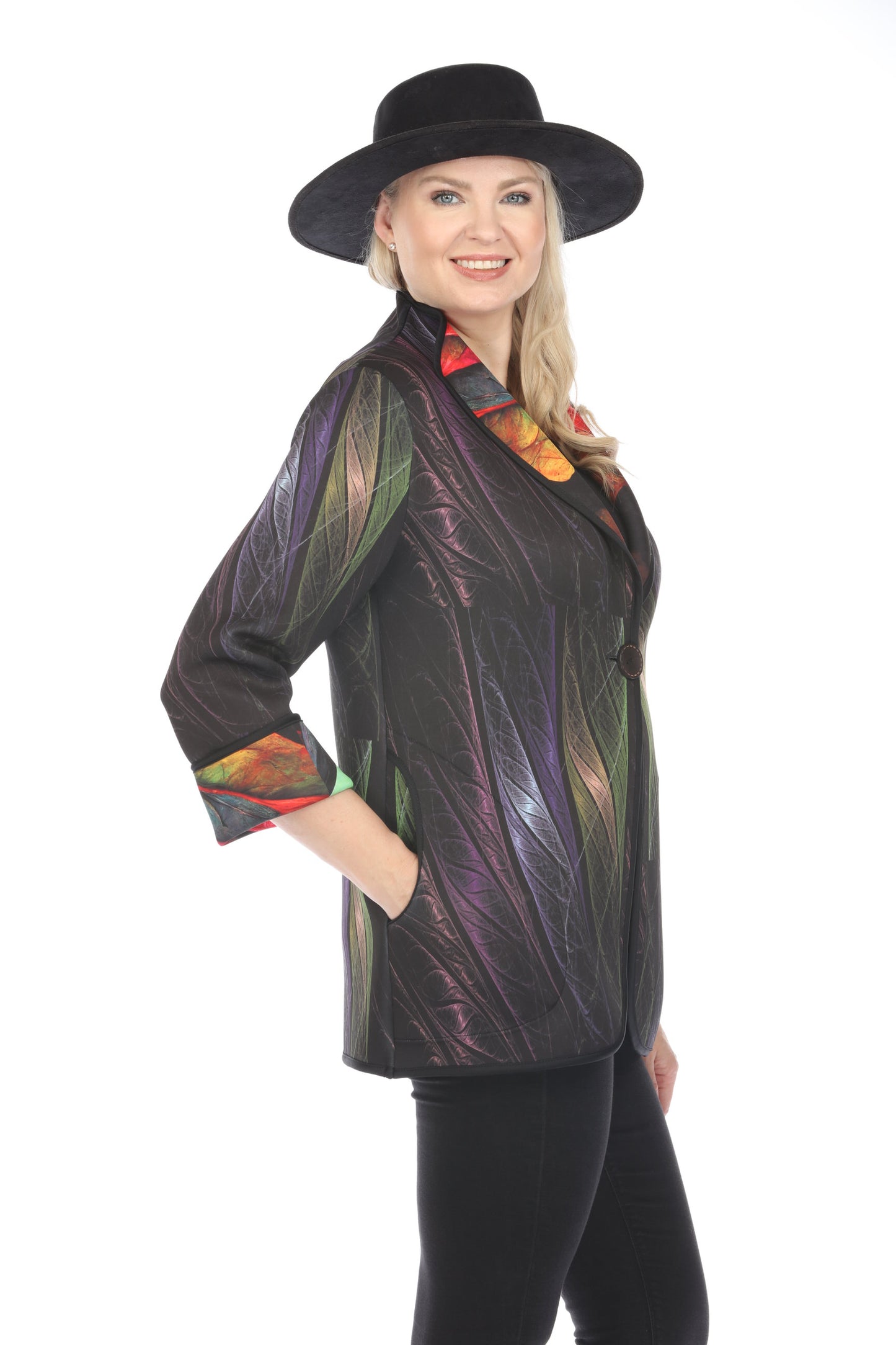 Long Jacket Leaf #1 1051L#1