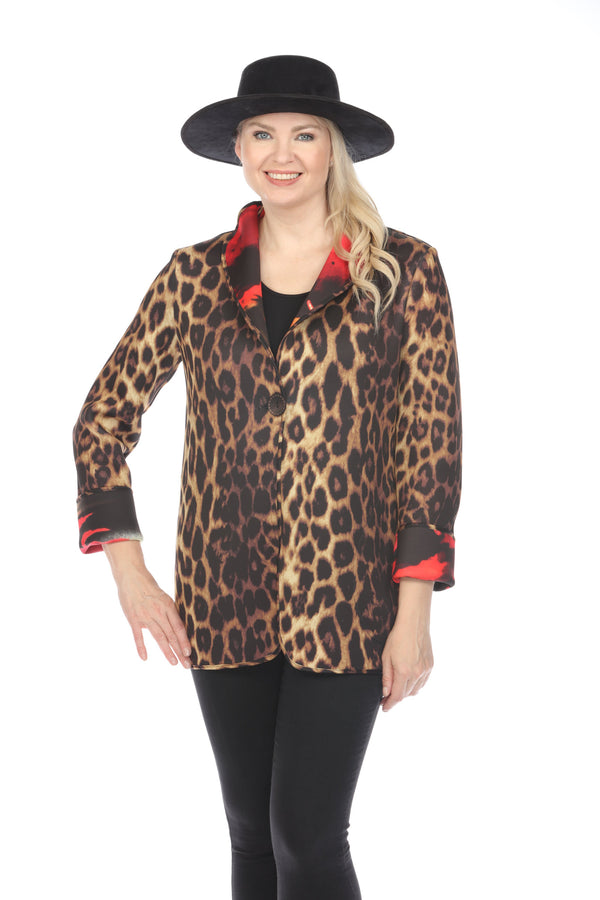 Long Jacket Leopard B 1051B