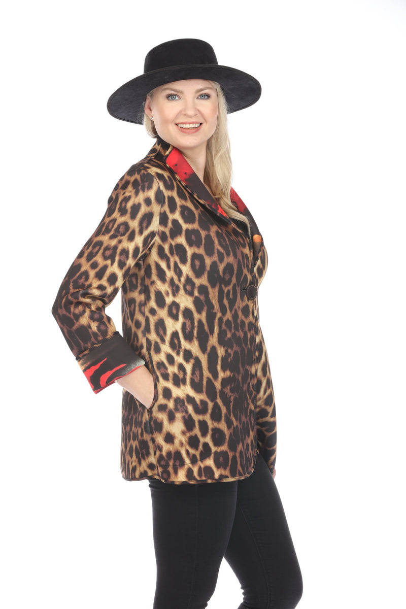 Long Jacket Leopard B 1051B