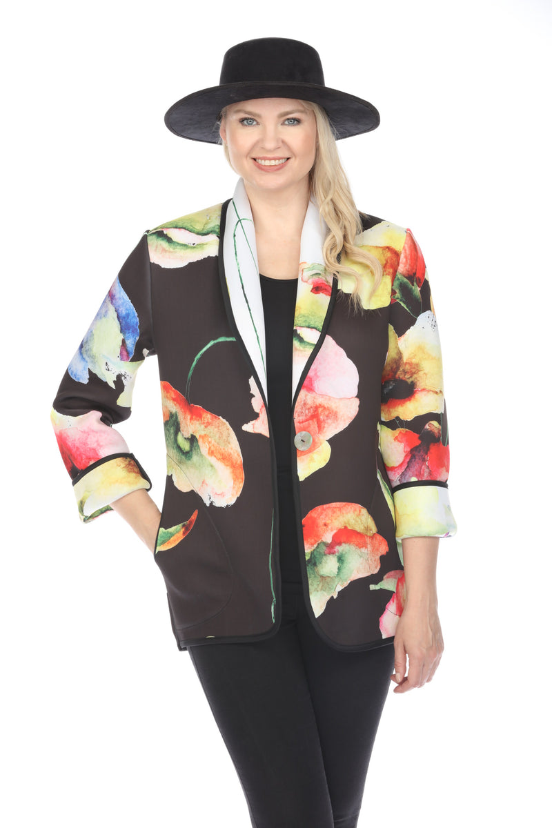 Long Jacket Summer Poppy 1051SP