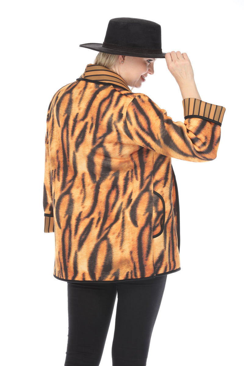 Long Jacket Tiger Skin 1051TS