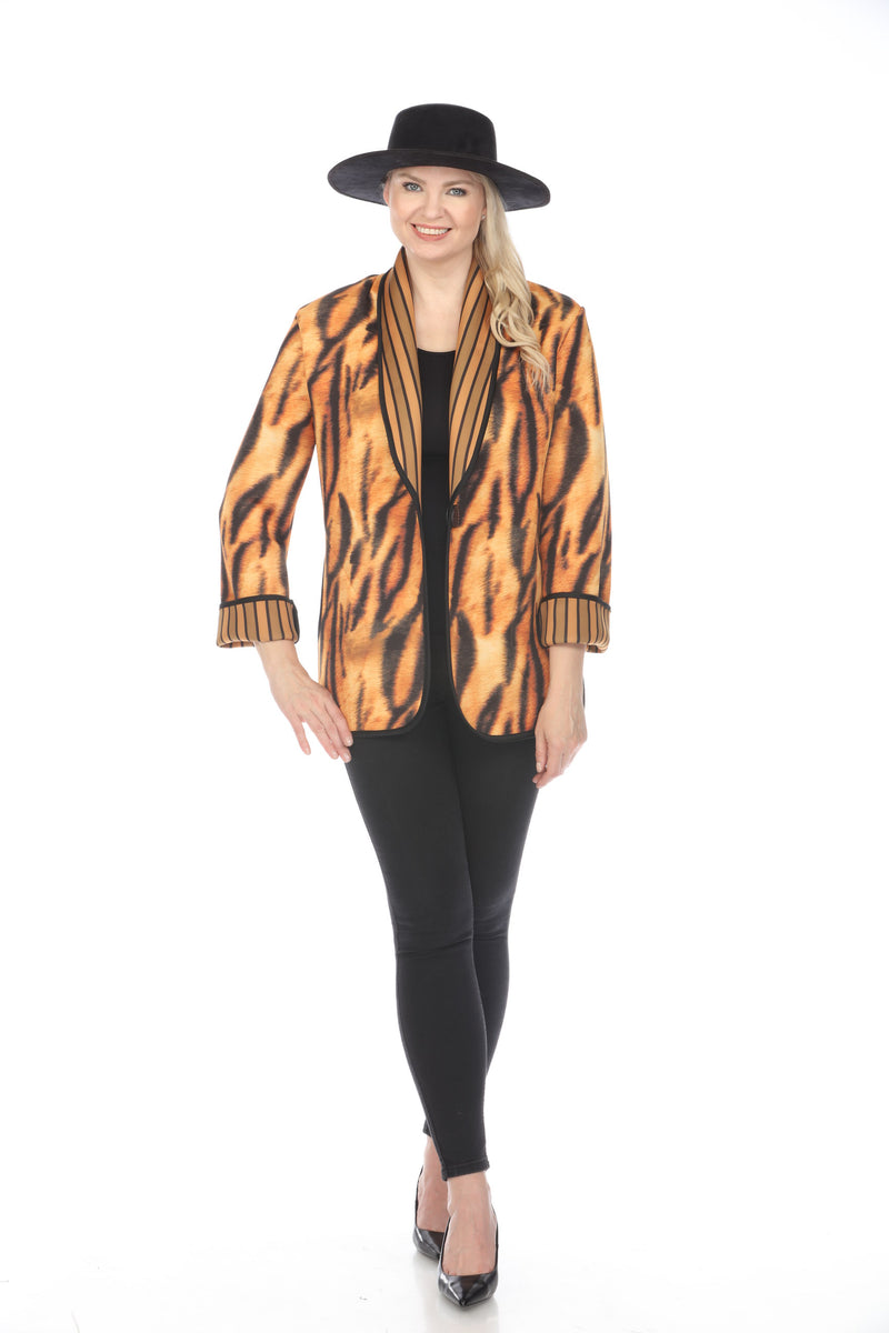 Long Jacket Tiger Skin 1051TS