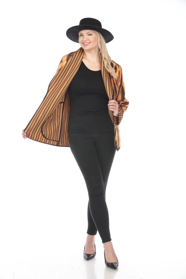 Long Jacket Tiger Skin 1051TS