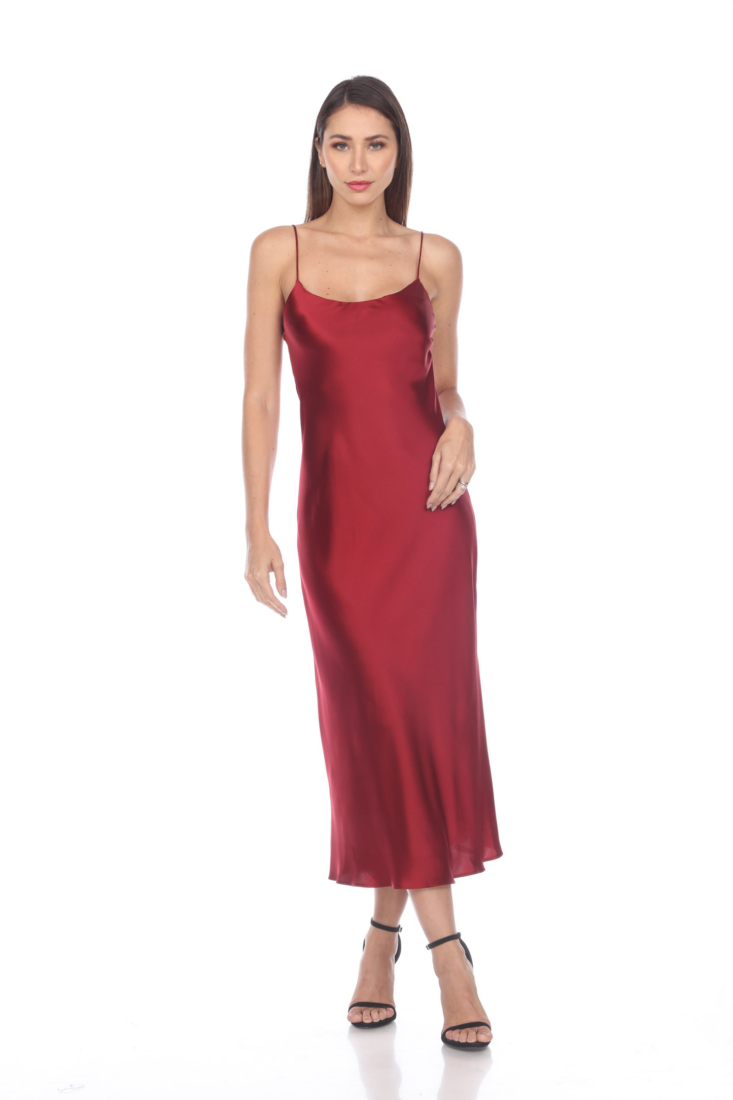 Solid Long Gown