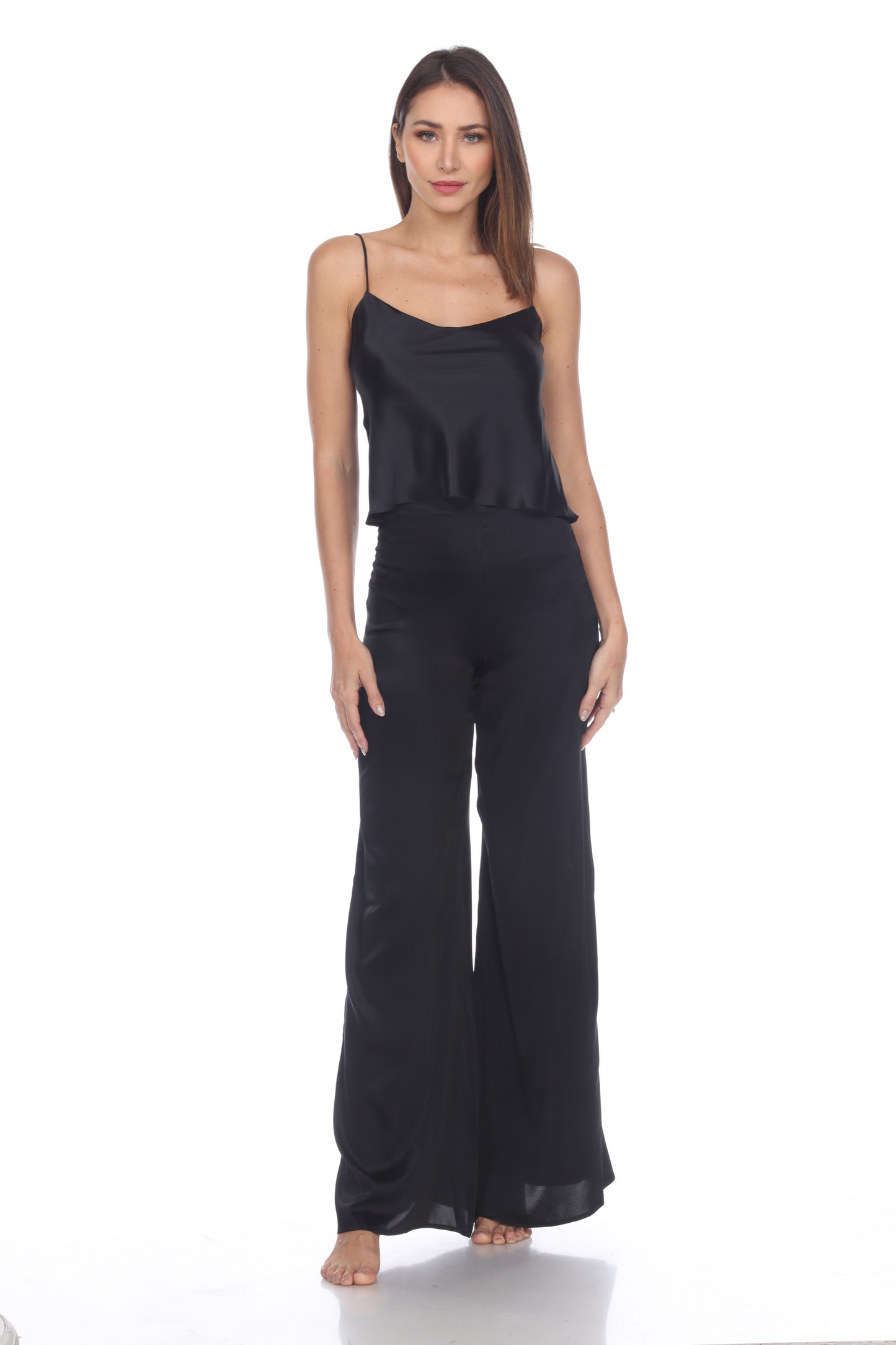 Solid Palazzo Pant