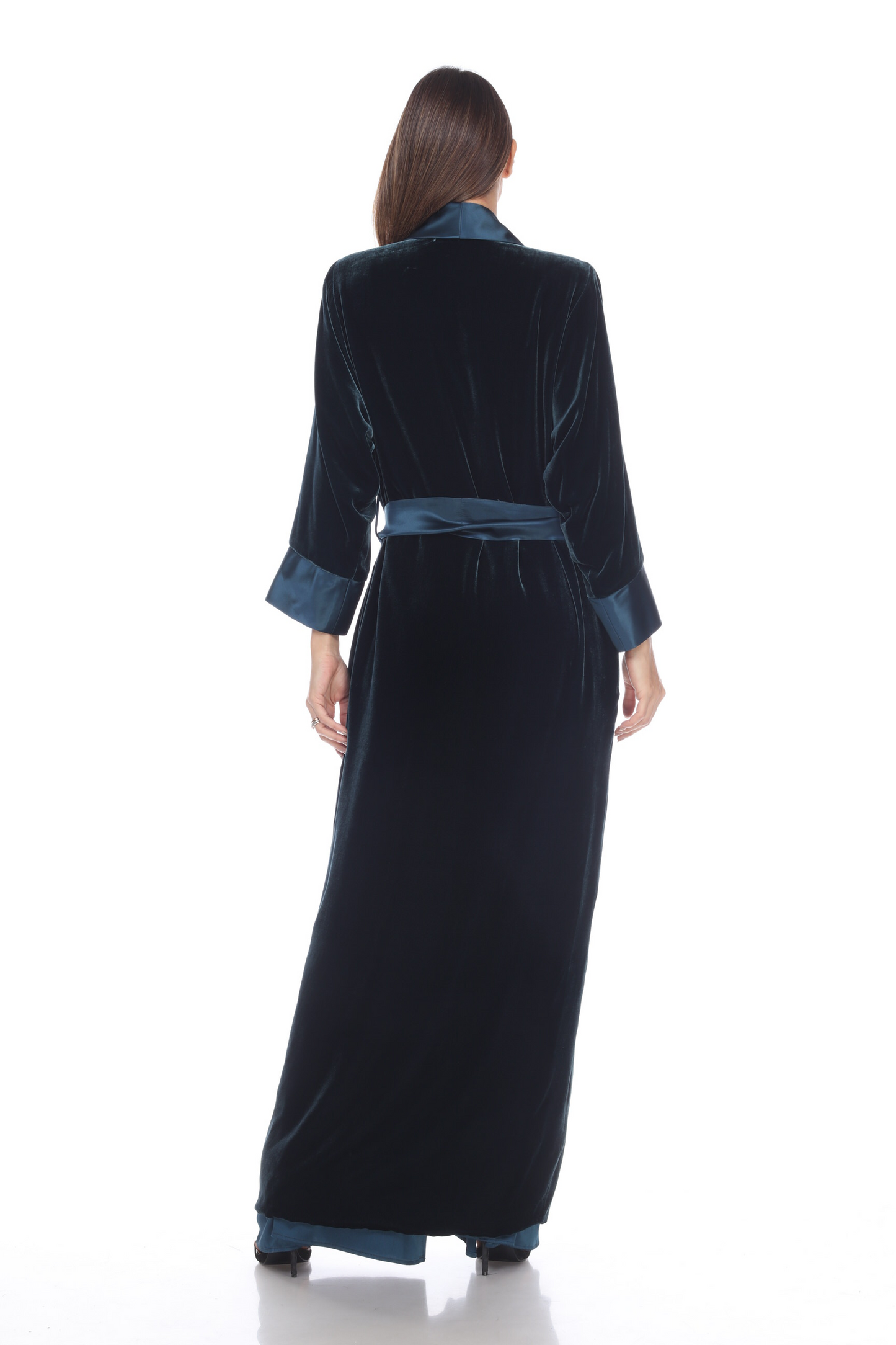 Long Classic Velvet Coat