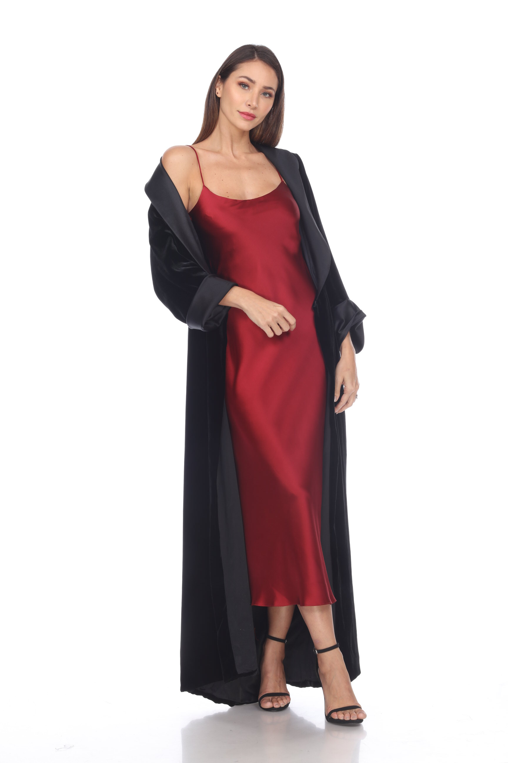 Solid Long Gown