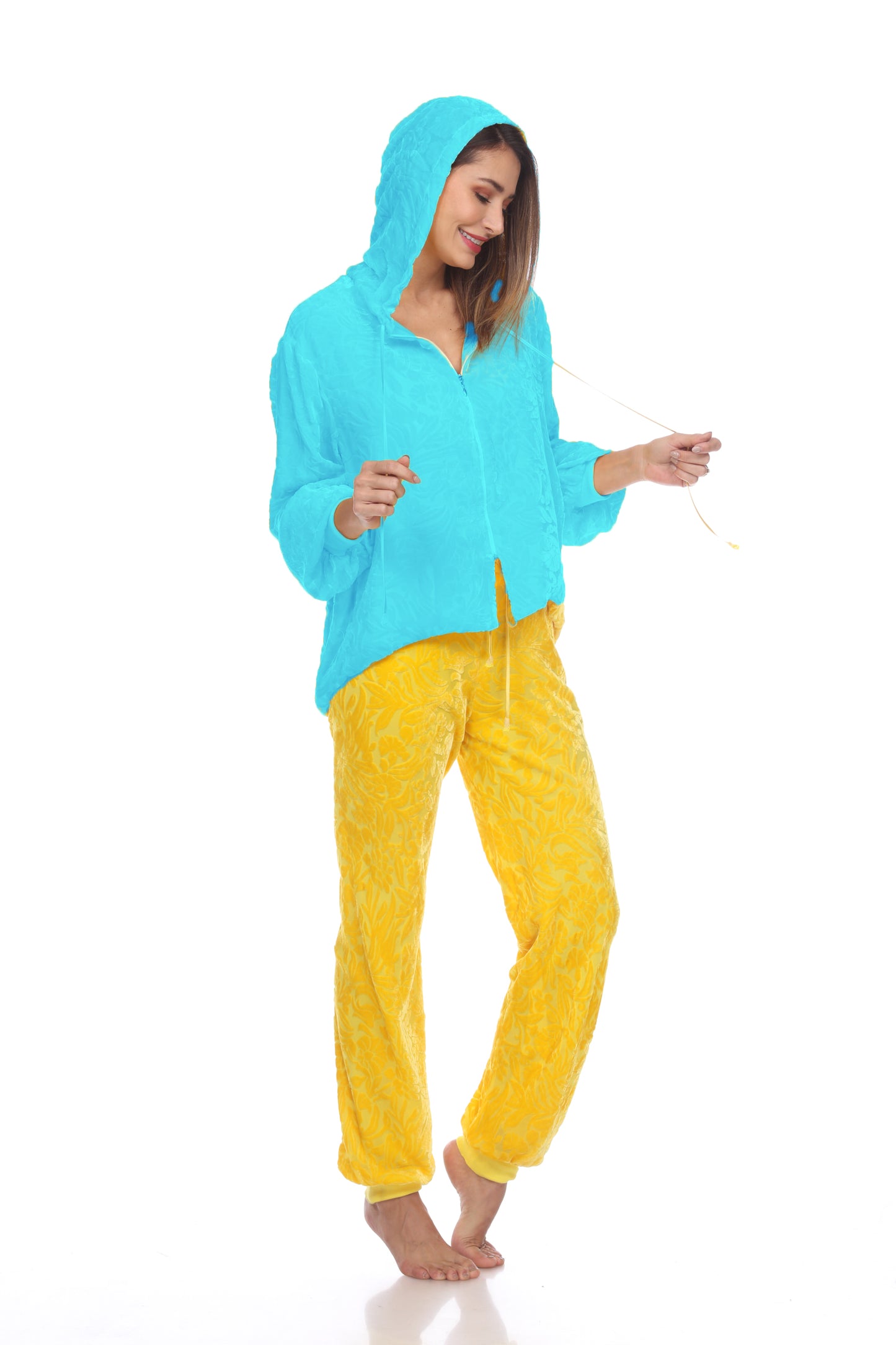 Burnout Zipper Hoodie
