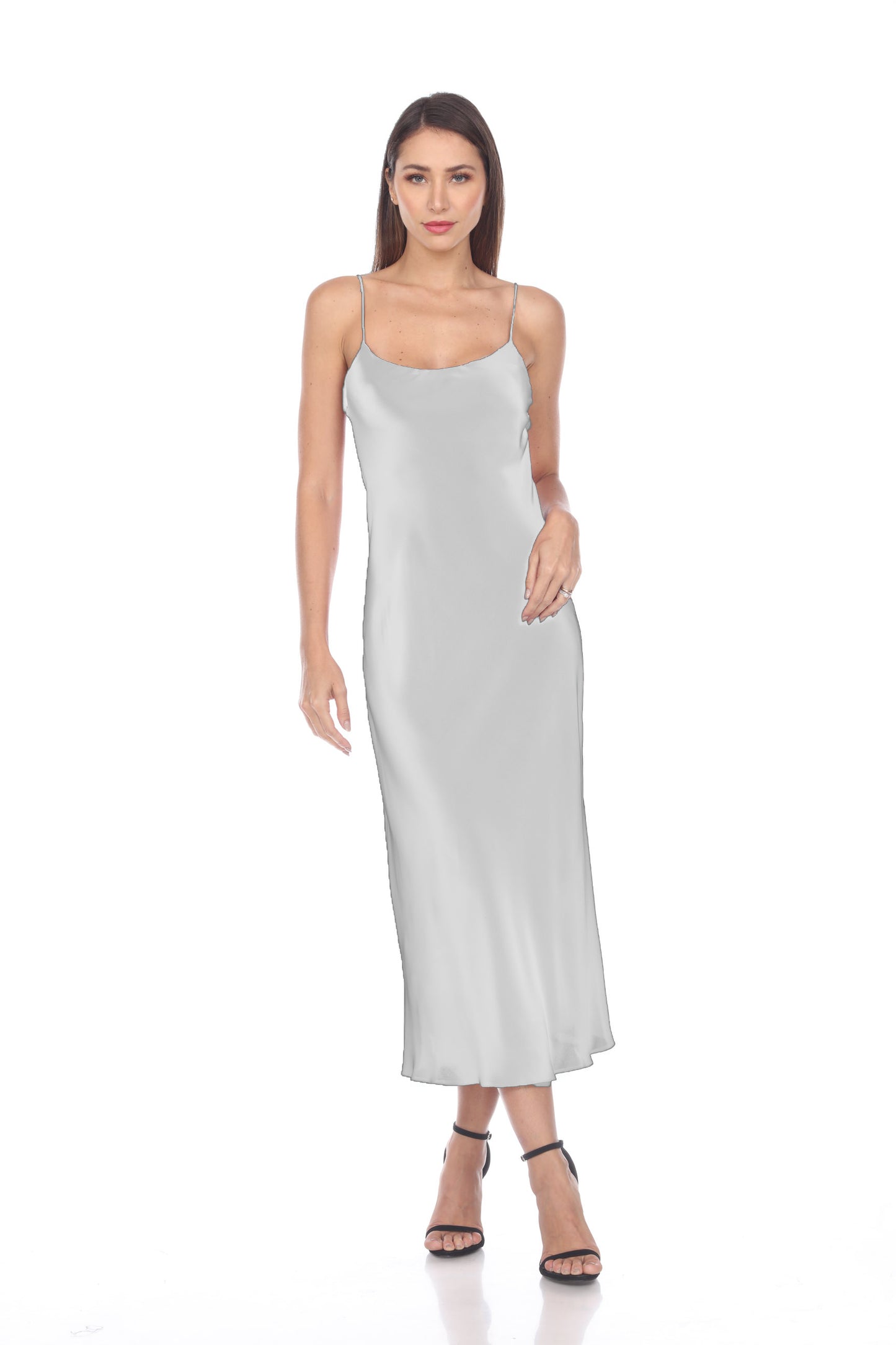 Solid Long Gown