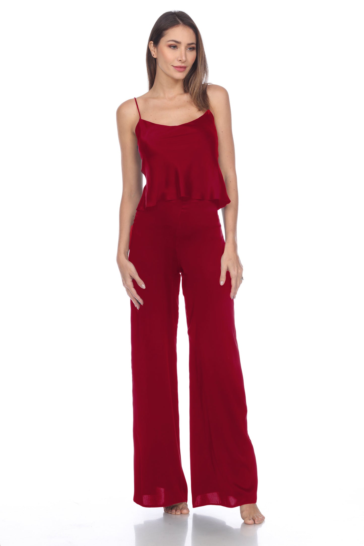 Solid Palazzo Pant