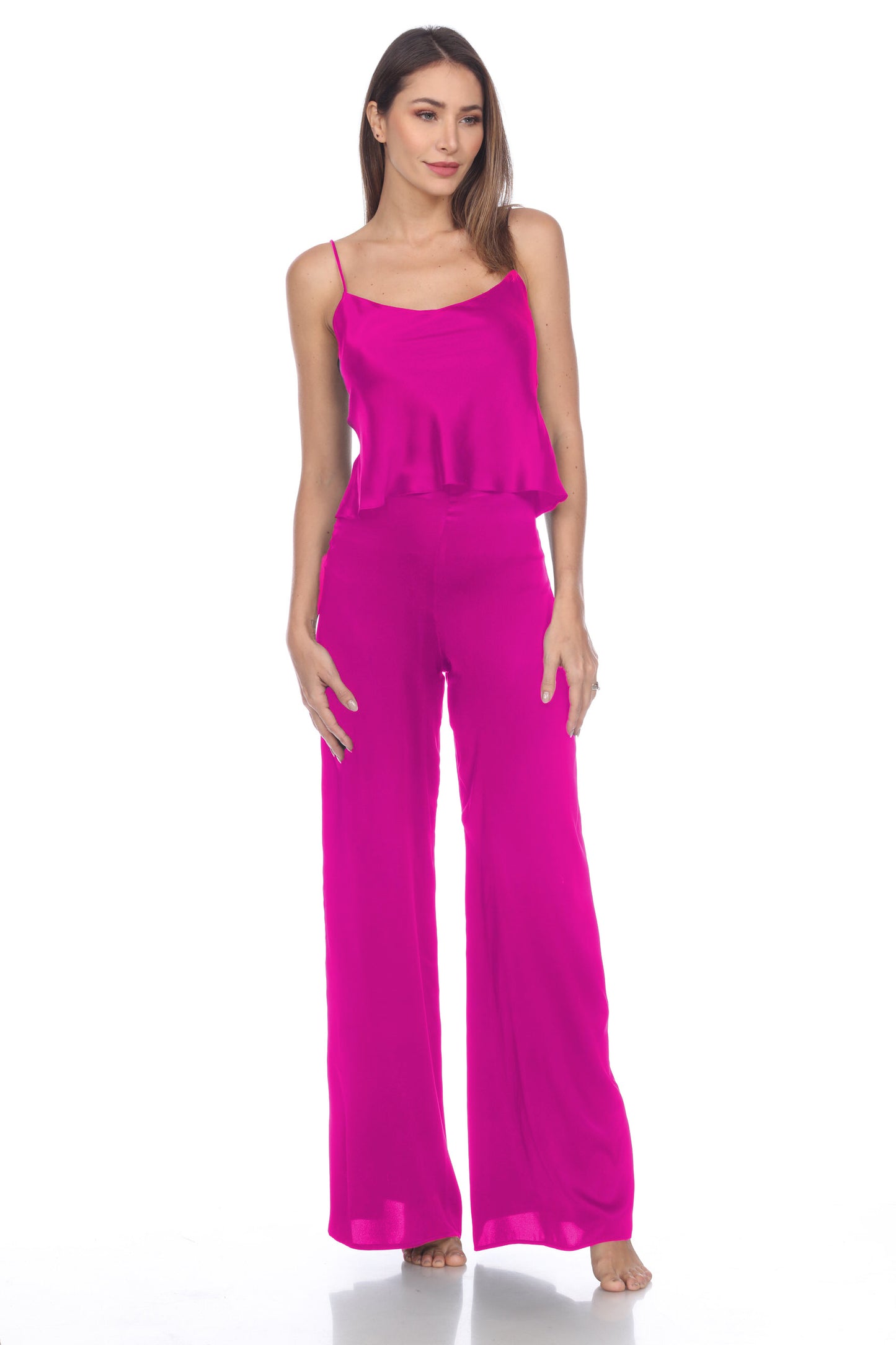 Solid Palazzo Pant