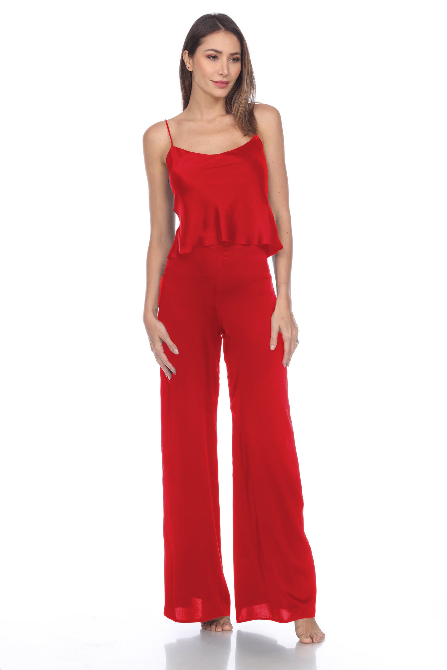 Solid Palazzo Pant