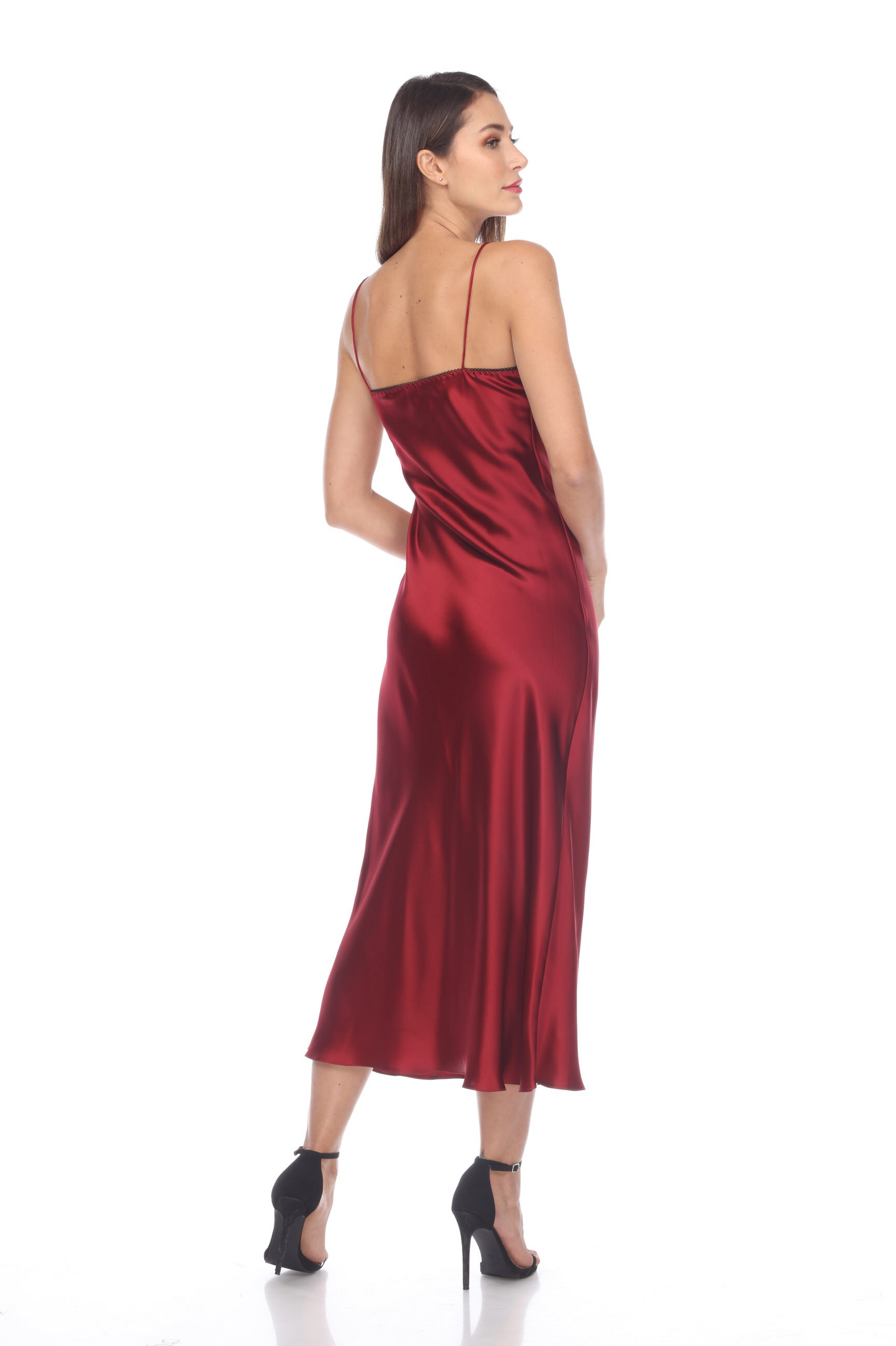 Solid Long Gown