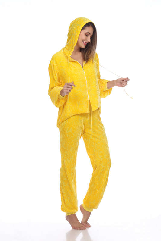 Burnout Zipper Hoodie