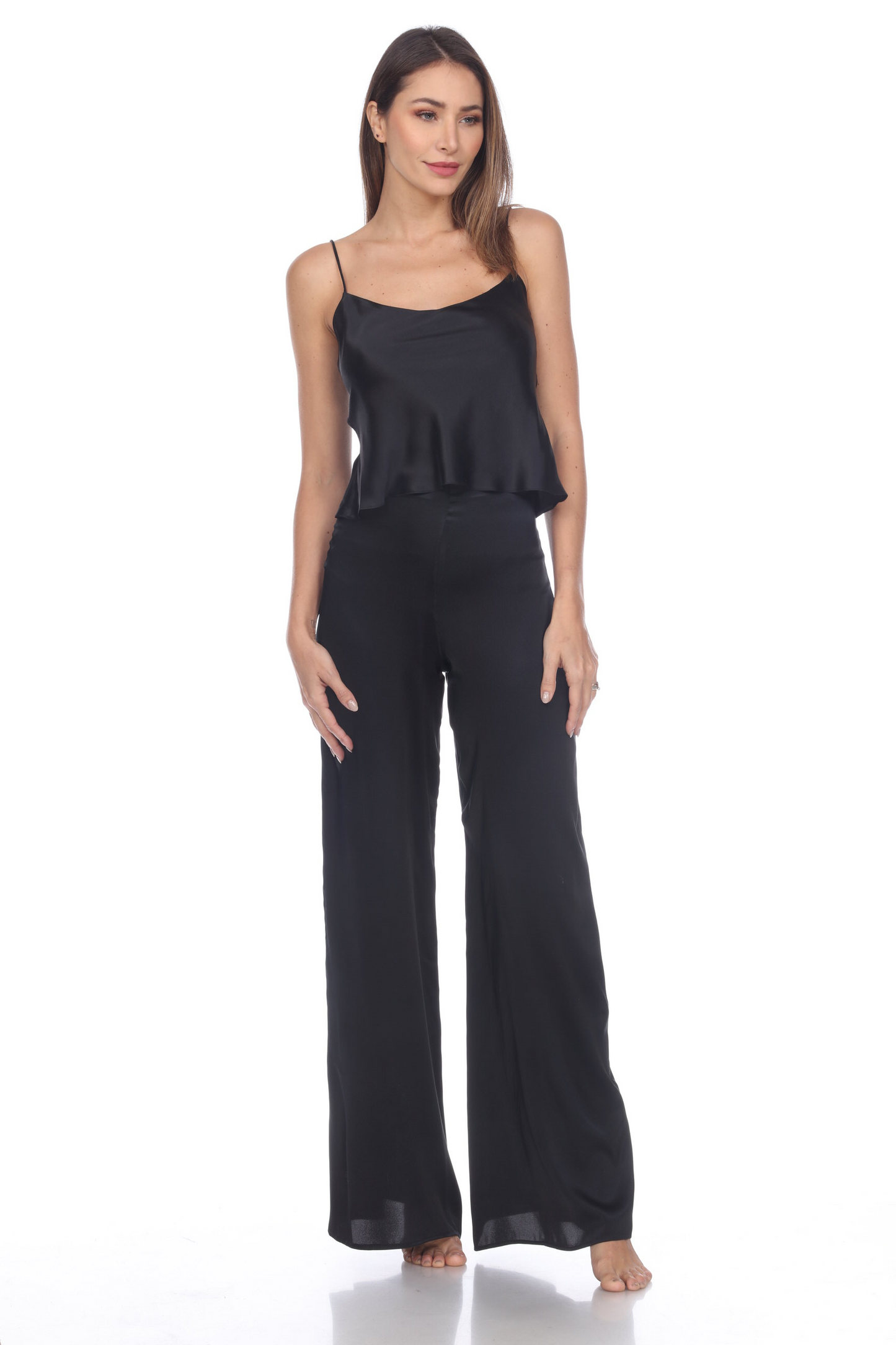 Solid Palazzo Pant