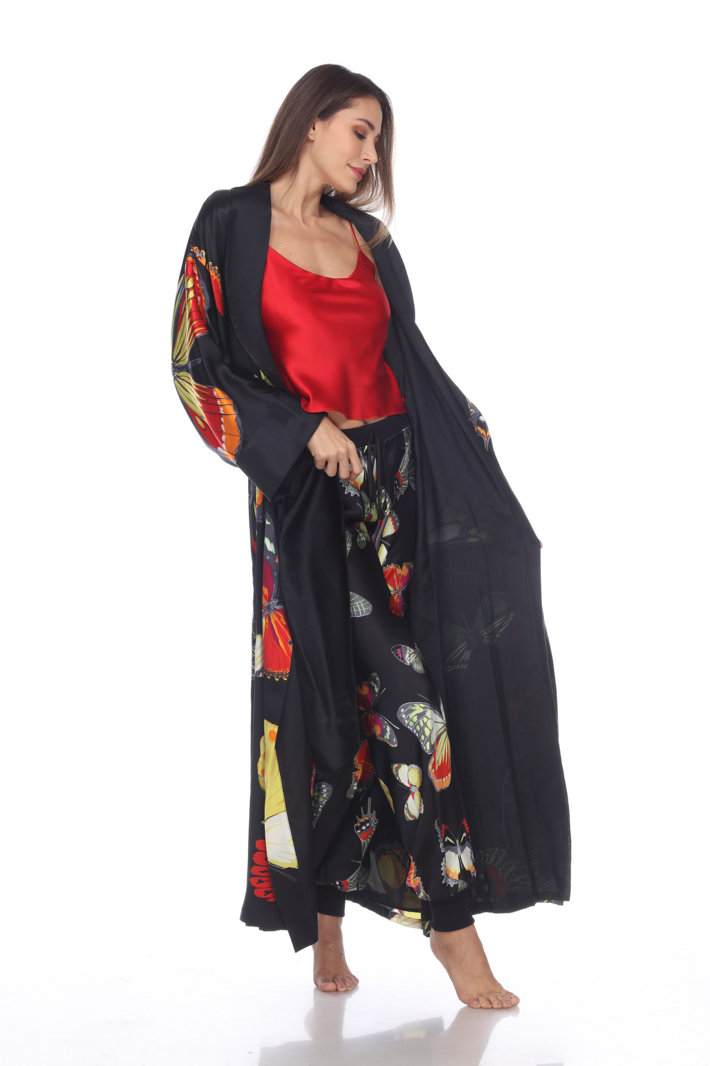 Long Giant Butterfly Coat