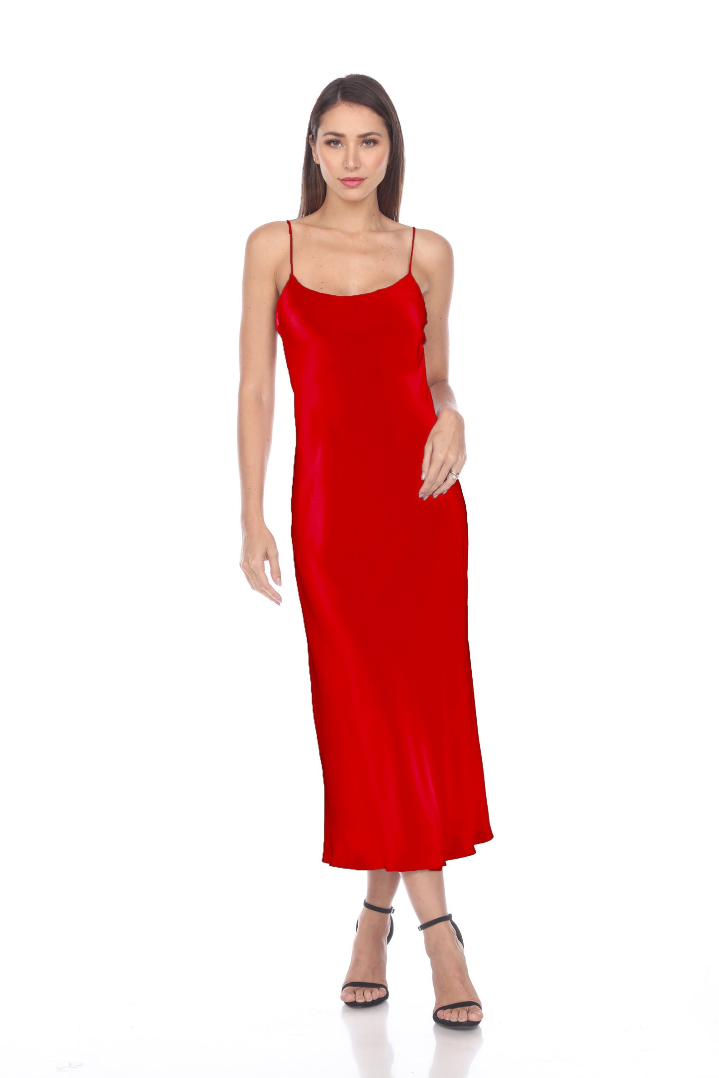 Solid Long Gown