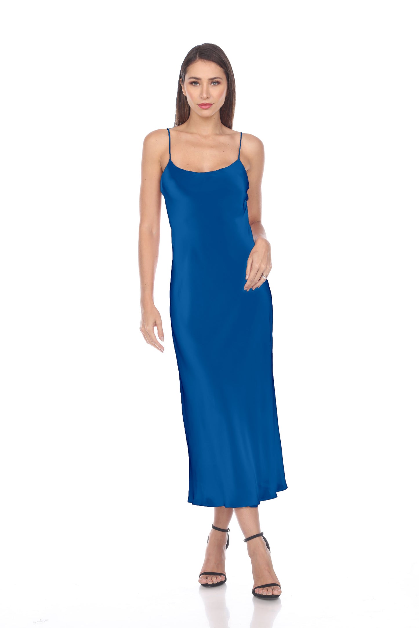 Solid Long Gown