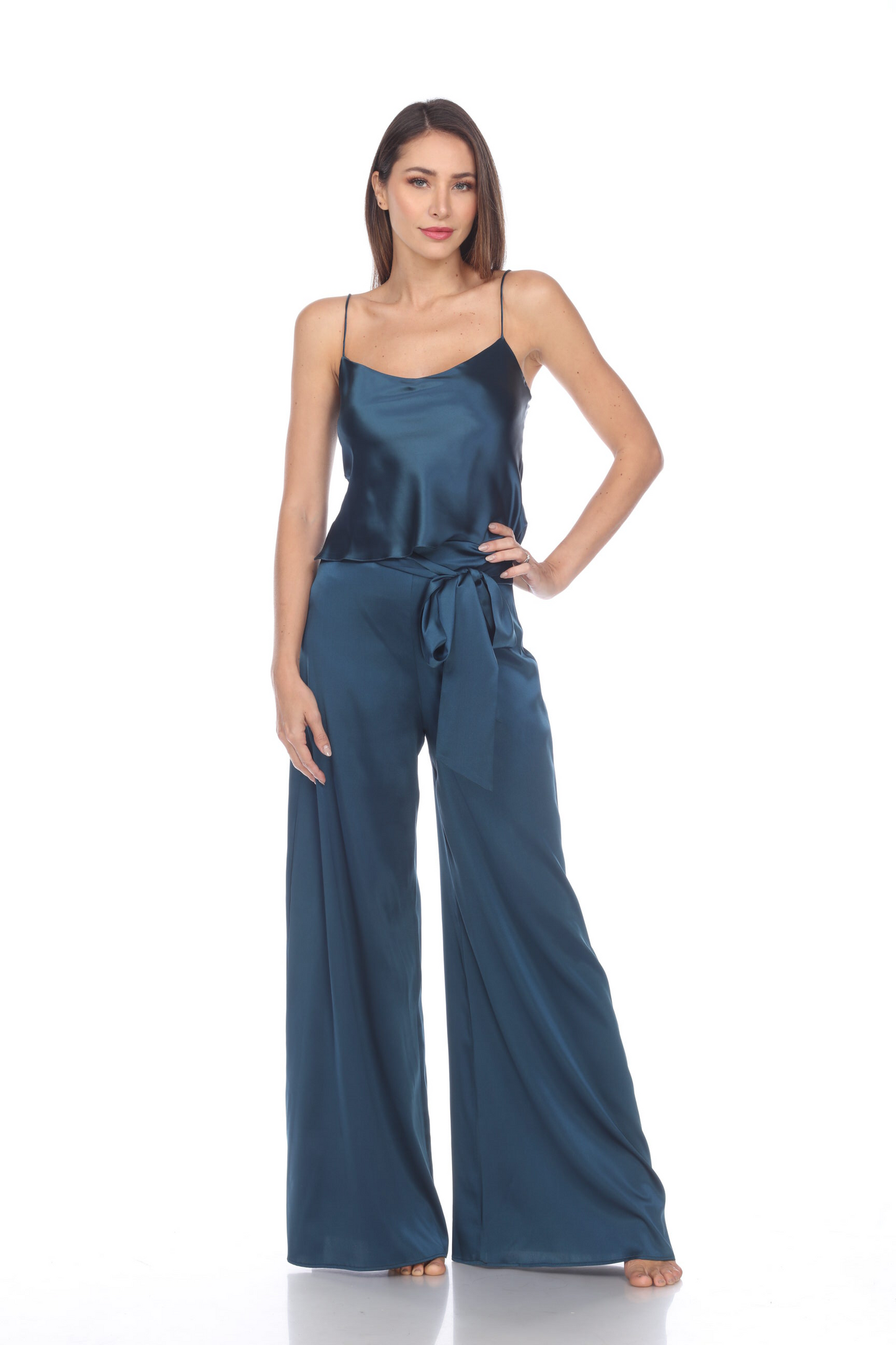 Solid Palazzo Pant