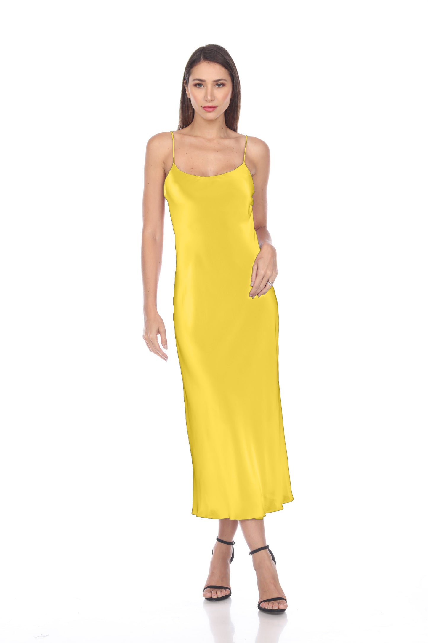 Solid Long Gown